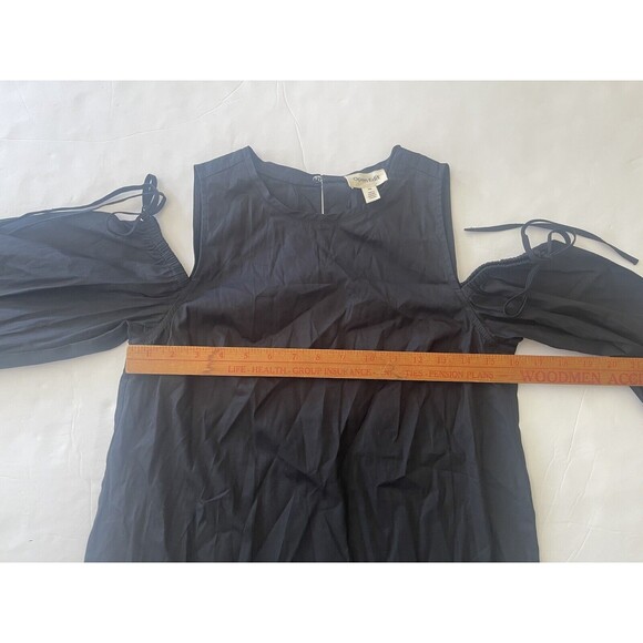 Open Edit Off The Shoulder Black Long Sleeve‎ Top Size XS New With Tags - Picture 4 of 8